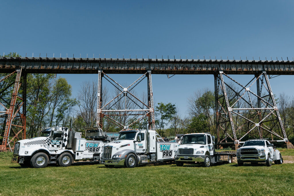 Lineup of varying-duty Tow Pro vehicles